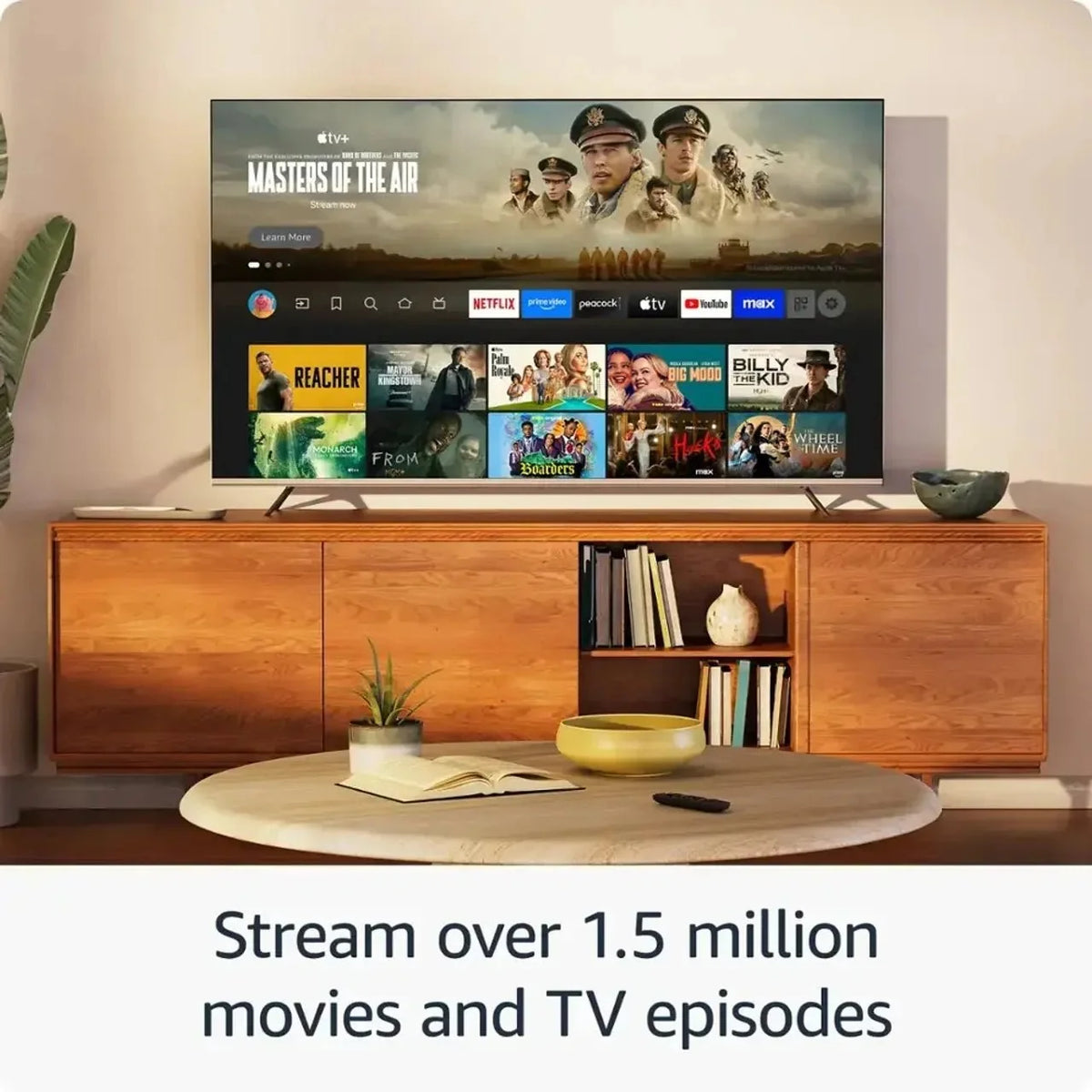 Amazon Fire TV Stick HD (أحدث إصدار) – مشغل بث Full HD مع جهاز تحكم Alexa Voice Remote ودعم Wi-Fi 6