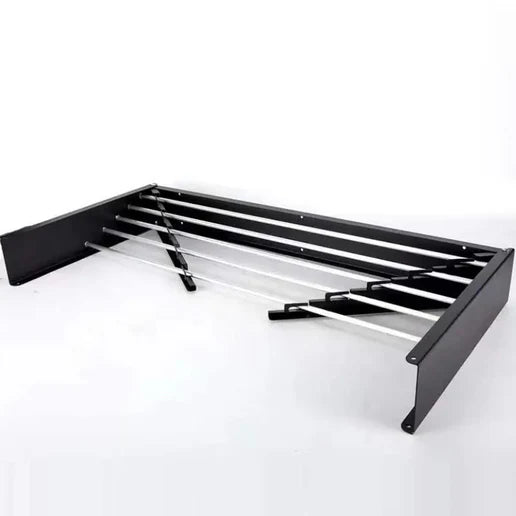 Foldable clothes drying rack