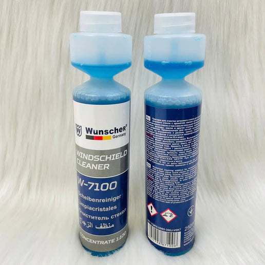 محلول ملمع زجاج السيارة