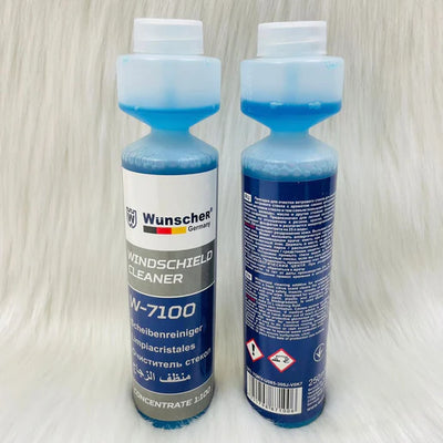 محلول ملمع زجاج السيارة