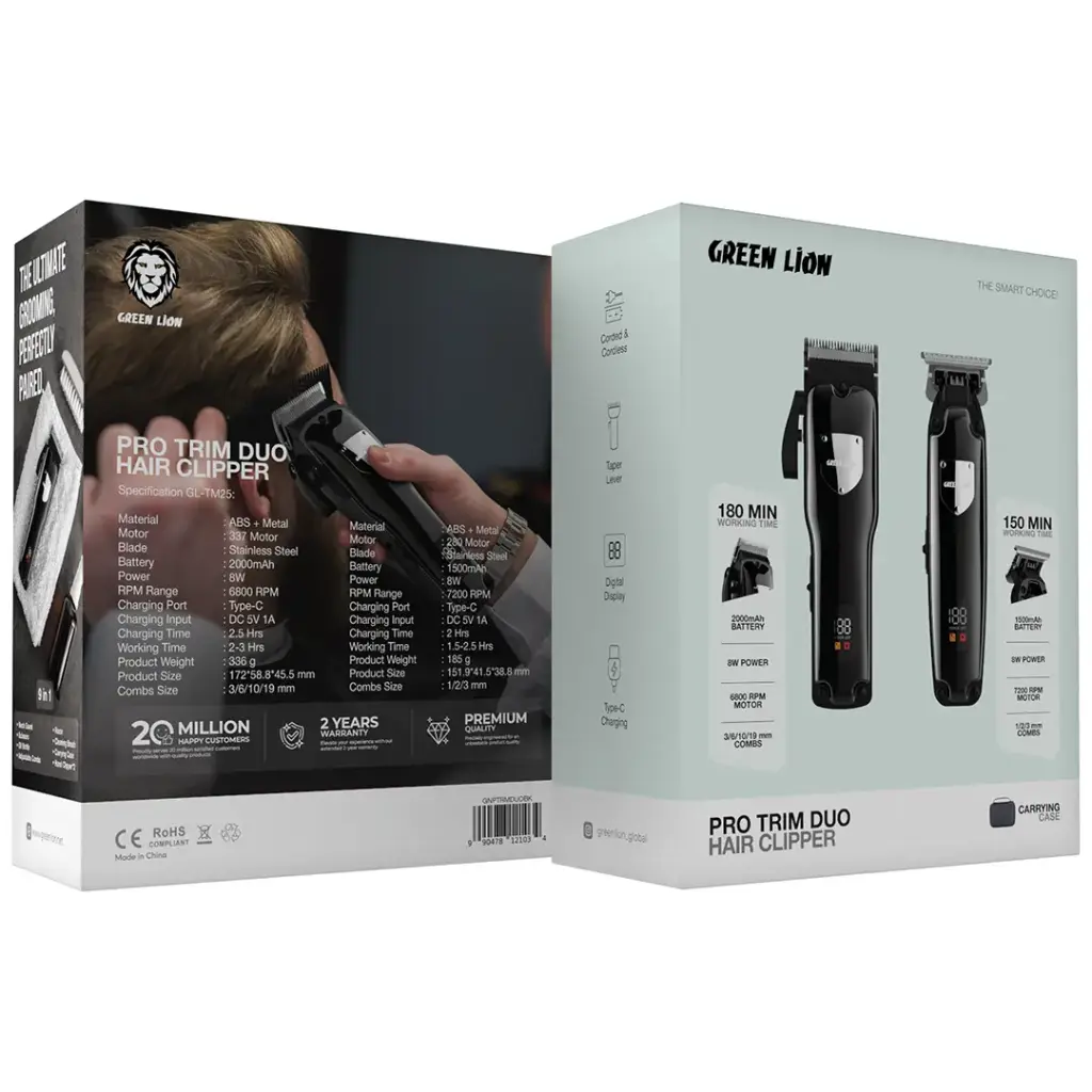 Green Lion Personal Grooming Kit