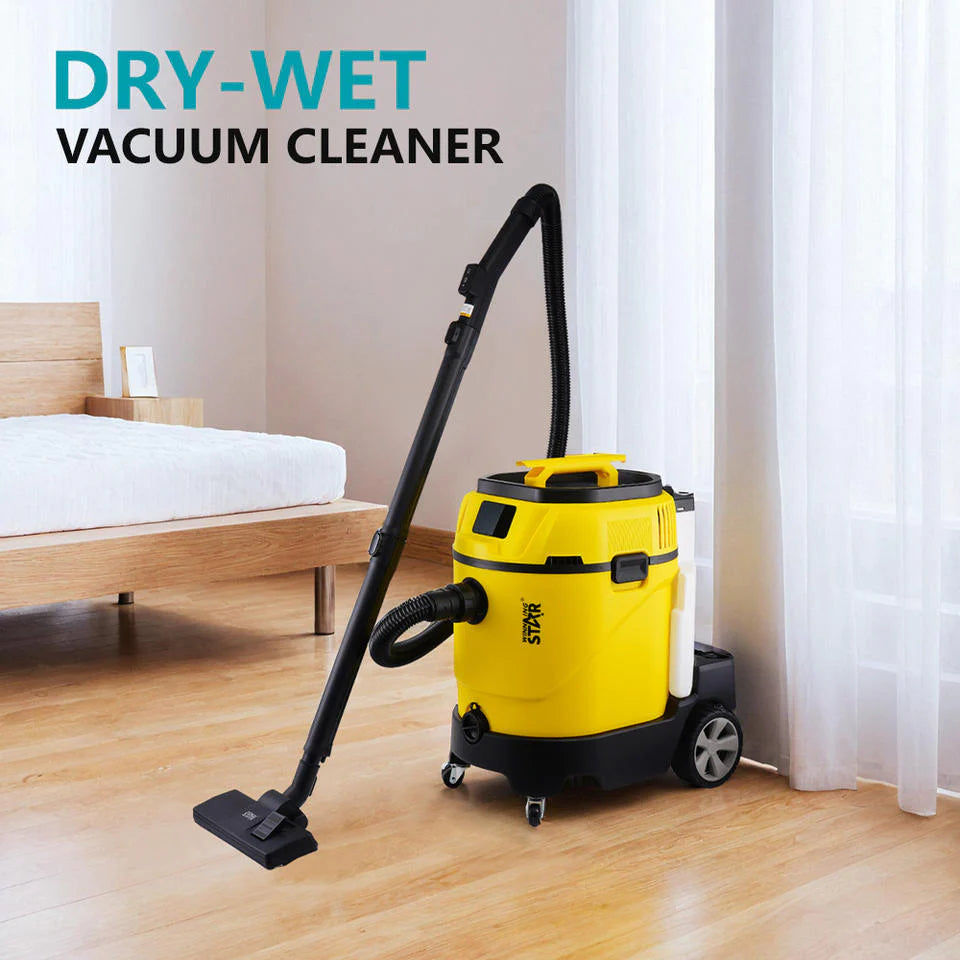 Winning Star Multi-functional Vacuum Cleaner with 19KPa Suction Power, 35L Tank, Wet and Dry Cleaning with Steam and Hot Water