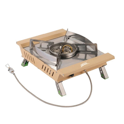 High-Power Portable 3-Burner Camping Gas Stove - 7000W