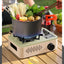 Portable Mini Camping Gas Stove with Strong Flame, Butane Operated