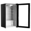 ثلاجة للمشروبات– سعة 73 لتر، باب زجاجي، لون أسود من DLC