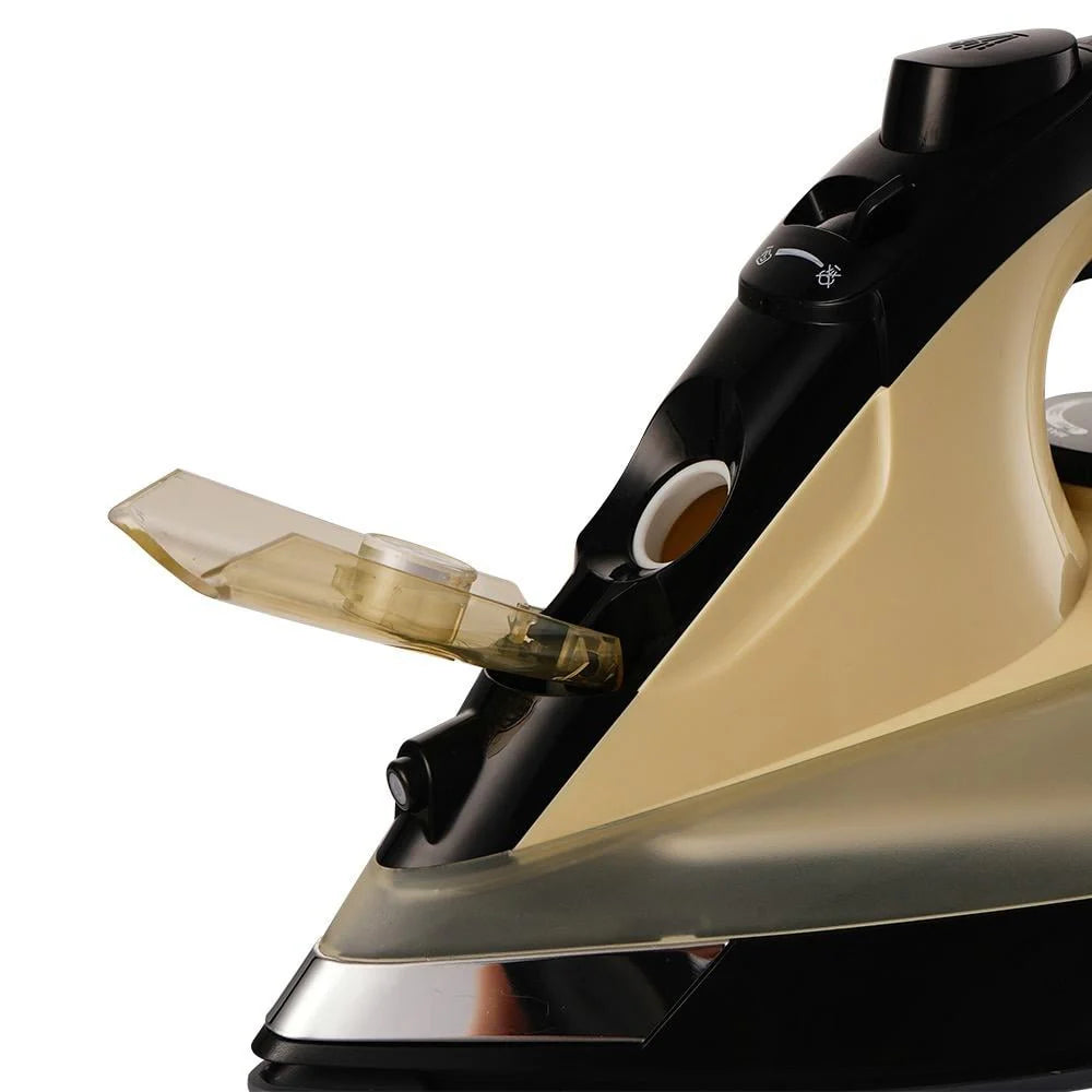 مكواة بخار بقدرة 2400 واط – خزان 320 مل، تنظيف ذاتي، مانعة للتنقيط ومقاومة للتكلس من Winning Star