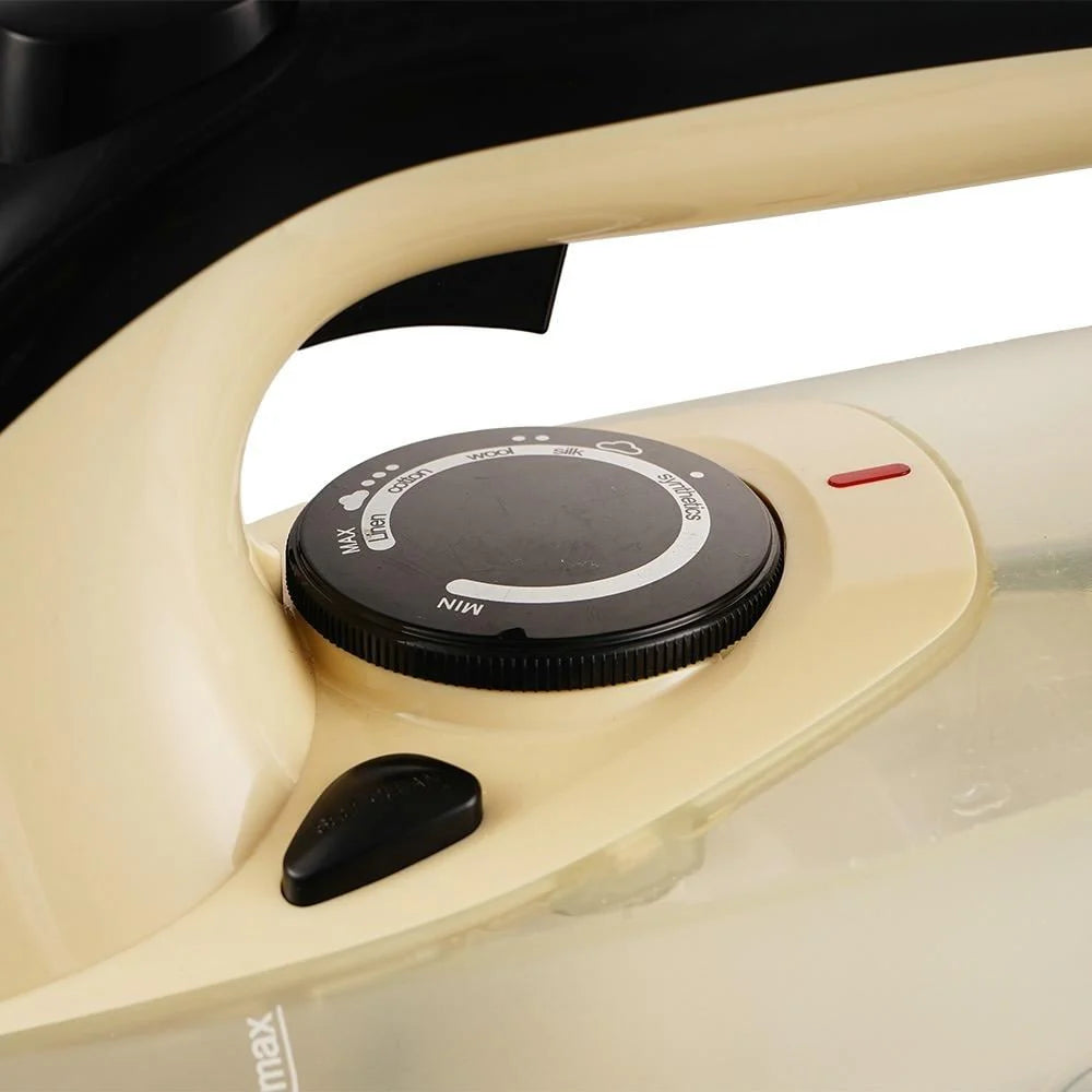 مكواة بخار بقدرة 2400 واط – خزان 320 مل، تنظيف ذاتي، مانعة للتنقيط ومقاومة للتكلس من Winning Star