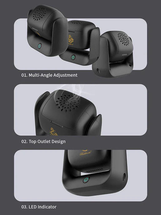 مبخرة إلكترونية أنيقة بتصميم عصري مميز