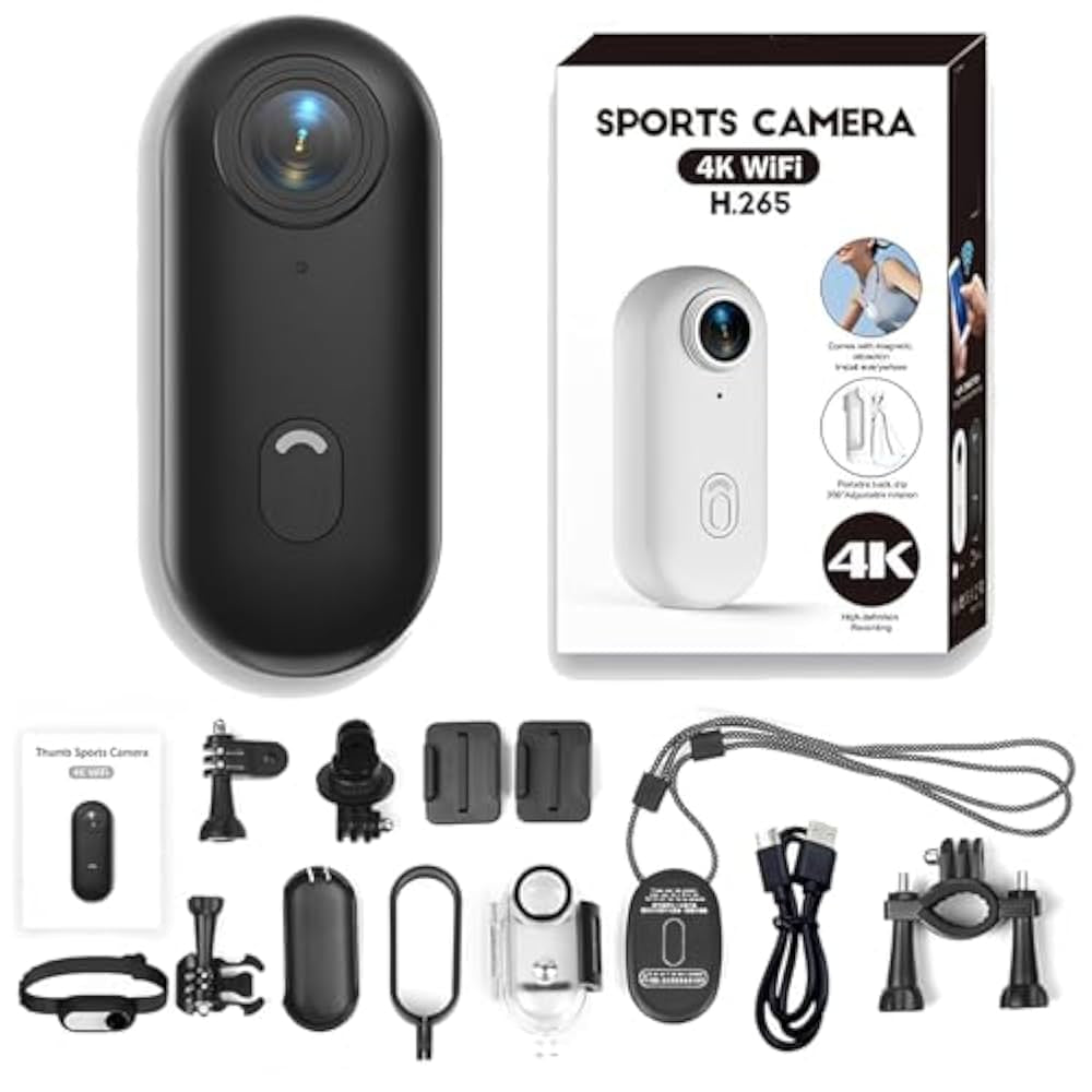 الكاميرا الرياضية المصغّرة لتصوير كل لحظة GoSnap Vortex 4K