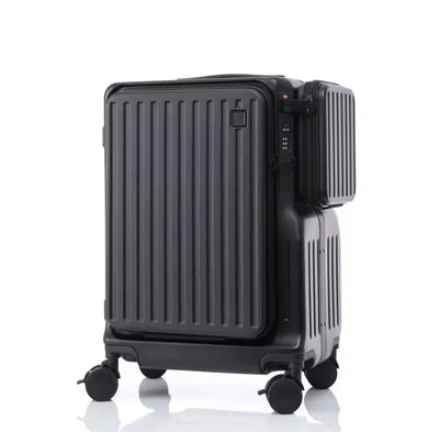 حقيبة سفر بعجلات دوّارة صلبة وخفيفة الوزن مع منفذ شحن USB من Moveup