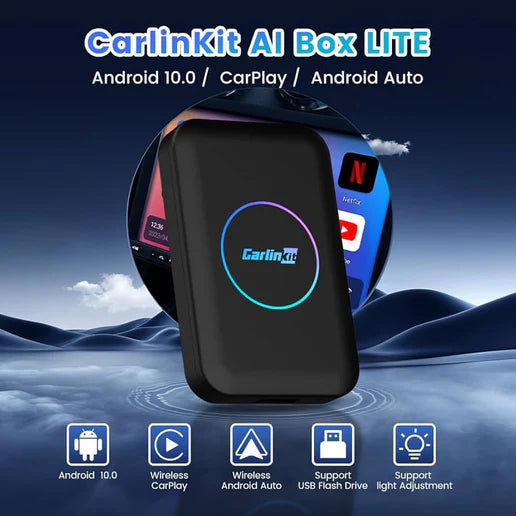 Carlinkit Wireless CarPlay/Android Auto Adapter with Built-in Android