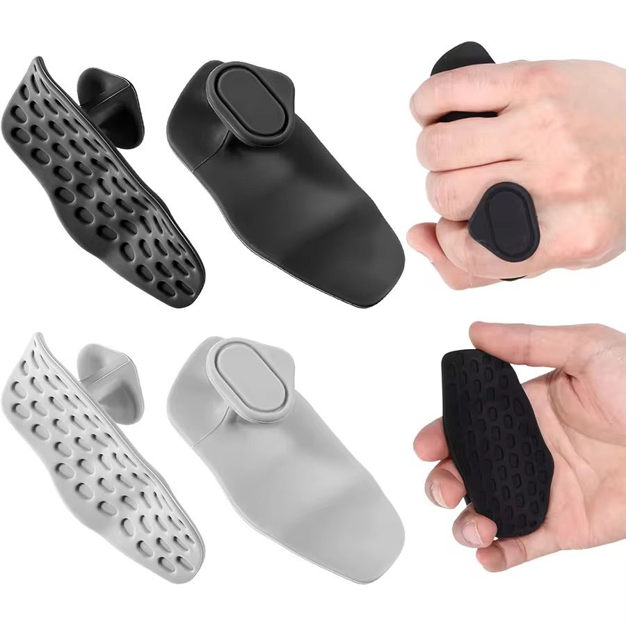 وسائد قبضة رياضية مطاطية لرفع الأثقال