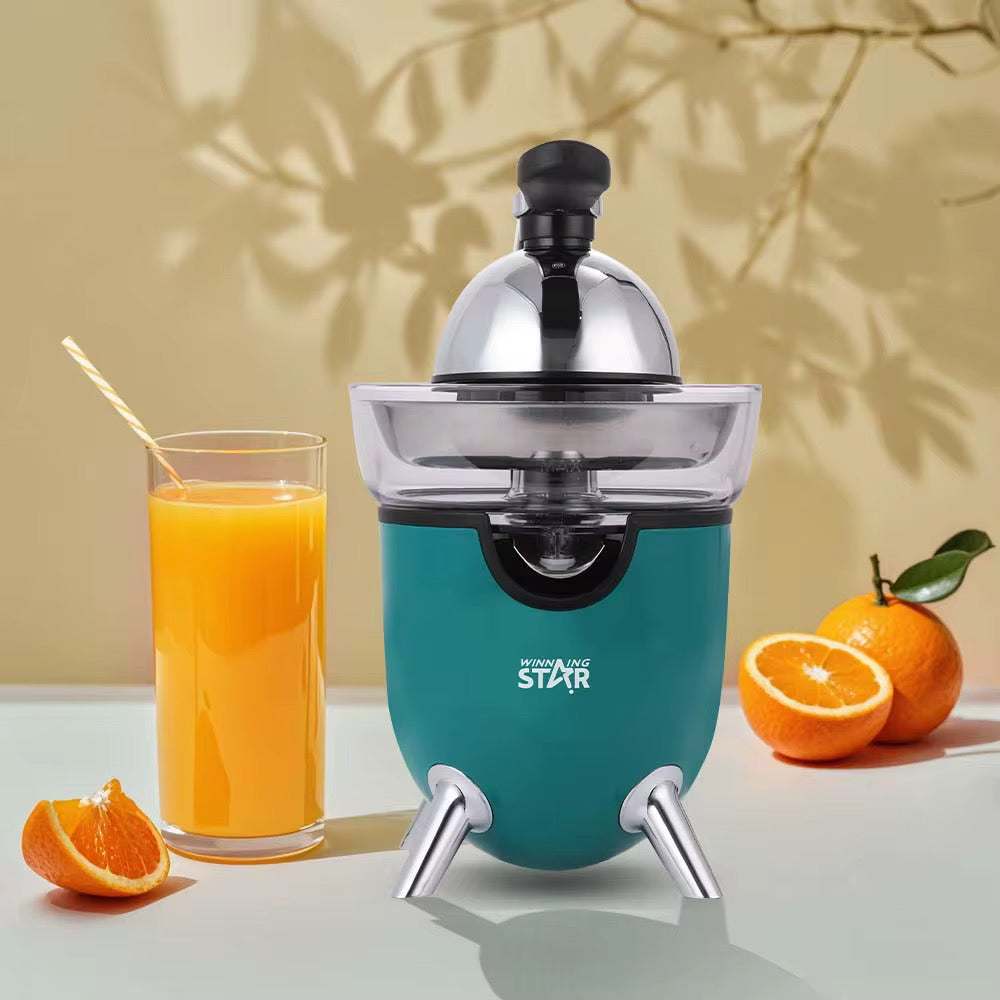 عصارة كهربائية صغيرة للفواكه الحمضية من الستانلس ستيل مع مقبض من WINNING STAR