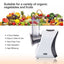 ماكينة تقشير وتقطيع سلطة وخضروات كهربائية 4 في 1 متعددة الوظائف من WINNING STAR