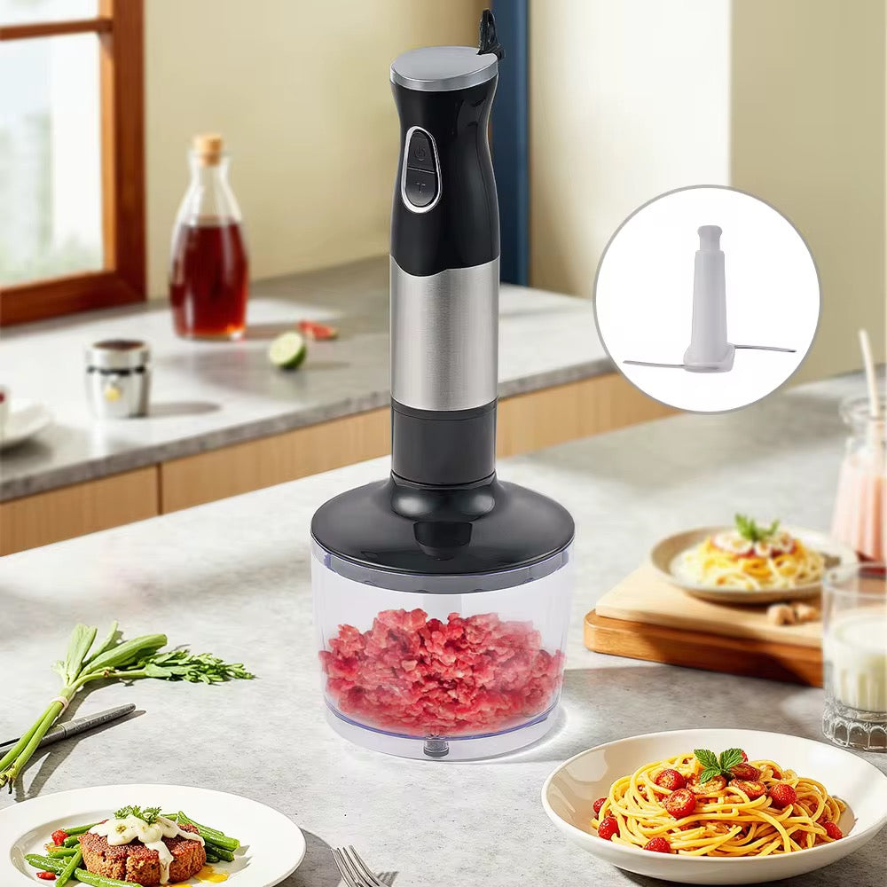 مجموعة خلاط كهربائي 4 في 1 متعددة الوظائف لتحضير الطعام والخضروات واللحوم من Winning Star