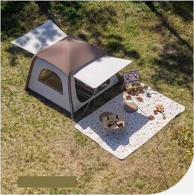 Toby's Inflatable Tent with Pump - Fits 2 to 4 People