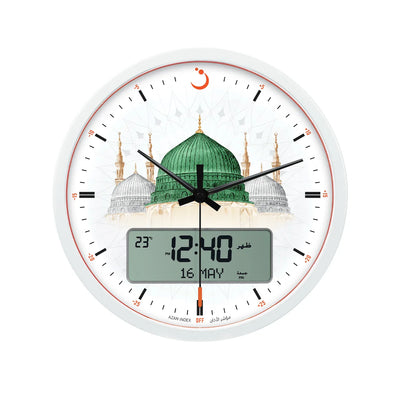 ALFAJR Prayer Clock for reminding prayer times with multiple Adhans