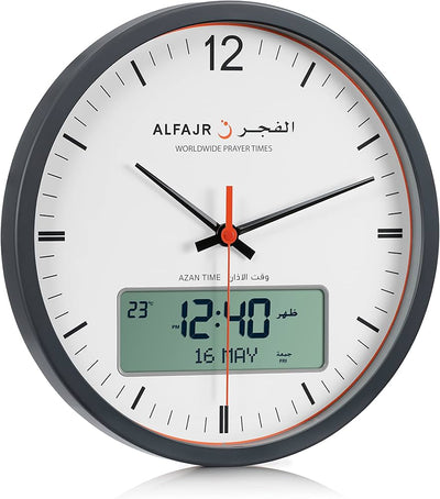 ALFAJR Azan Clock with multiple Azan sounds to remind you of prayer