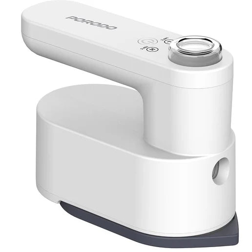 مكواة بخار محمولة هيت بالس بتقنية البخار الفائق – قابلة للشحن بمنفذ Type-C من Porodo