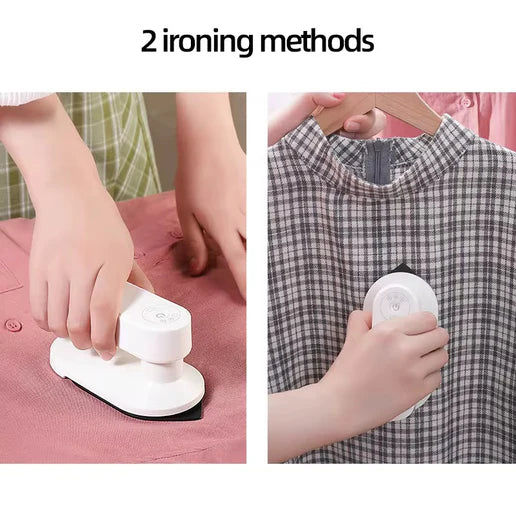 مكواة بخار محمولة قابلة للشحن USB ببطارية 5000mAh للملابس – كي جاف ورطب للسفر والمنزل