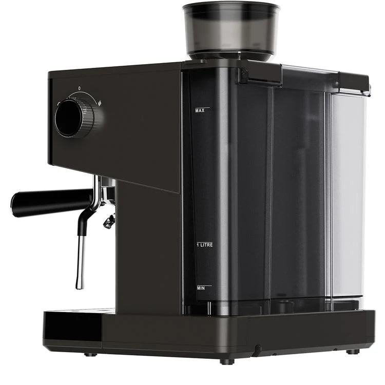 ماكينة قهوة مايسترو نصف أوتوماتيكية لصنع اسبريسو مع مطحنة مدمجة من Lepresso