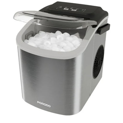 صانعة ثلج فورية بسعة 1.2 لتر ، تصميم مدمج وسريع الأداء من Porodo