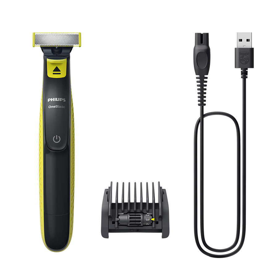 OneBlade تشذيب، تحديد، حلاقة اللحية دون تهيّج البشرة من Philips