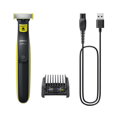 OneBlade تشذيب، تحديد، حلاقة اللحية دون تهيّج البشرة من Philips