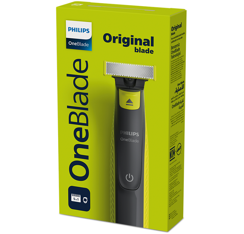 OneBlade تشذيب، تحديد، حلاقة اللحية دون تهيّج البشرة من Philips