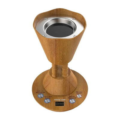 مبخرة كهربائية للمجلس بقاعدة قابلة للفصل وشاشة رقمية – خشبي من Green Lion