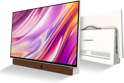 تلفزيون محمولة مع بطارية  Skyworth