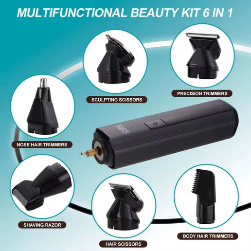 ماكينة حلاقة متعددة الوظائف احترافية وقابلة للشحن من WINNING STAR