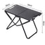 طاولة تخييم معدنية متعددة الوظائف قابلة للطي صغيرة الحجم ومثالية للرحلات والنزهات من Camping Family