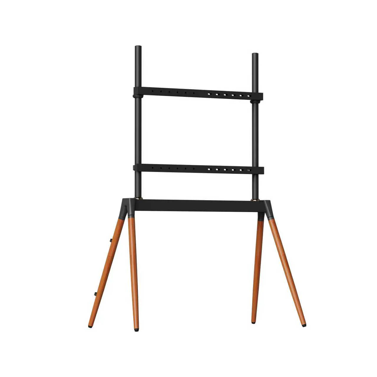 حامل تلفاز خشبي فاخر – يدعم شاشات حتى 86 بوصة