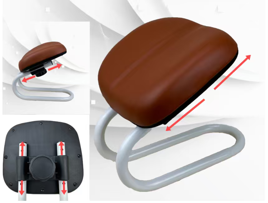 كرسي دعم الصلاة والجلوس مقعد مبطن الاصدار المطور