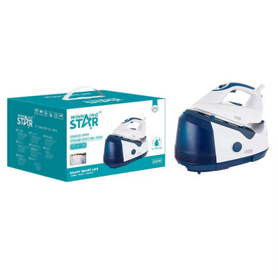 مكواة بخار يدوية مع خزان ماء كبير، قاعدة غير لاصقة، أداء احترافي للمنزل من Winning Star