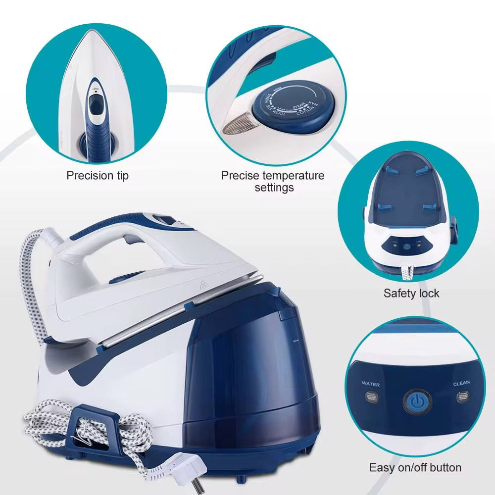 Winning Star Handheld Garment Steamer with Large Water Tank, Non-Stick Soleplate, Professional Home Performance