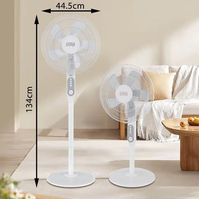 مروحة أرضية كهربائيه 16 إنش، سرعة عالية، مثالية للاستخدام المنزلي منWINNING STAR