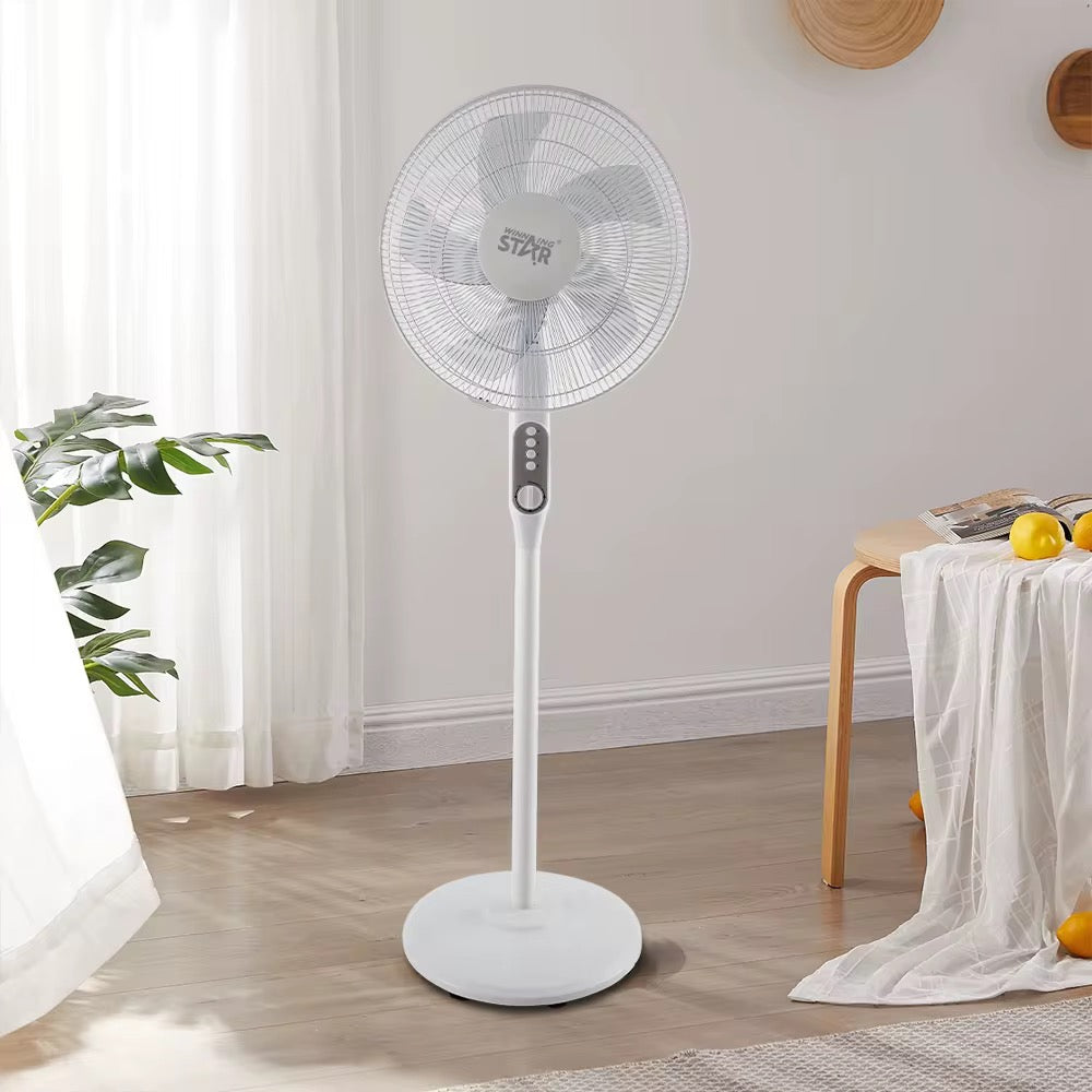 مروحة أرضية كهربائيه 16 إنش، سرعة عالية، مثالية للاستخدام المنزلي منWINNING STAR