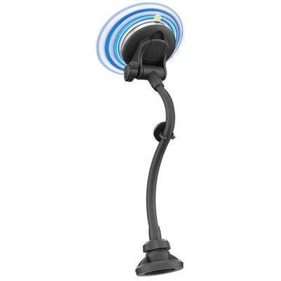 حامل مغناطيسي للسيارة بذراع مرن ممتد ودوران 360° من Porodo