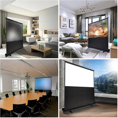 شاشة عرض قابلة للطي بروفيشنال عالية الدقة 100 انش