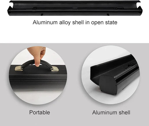 شاشة عرض قابلة للطي بروفيشنال عالية الدقة 100 انش