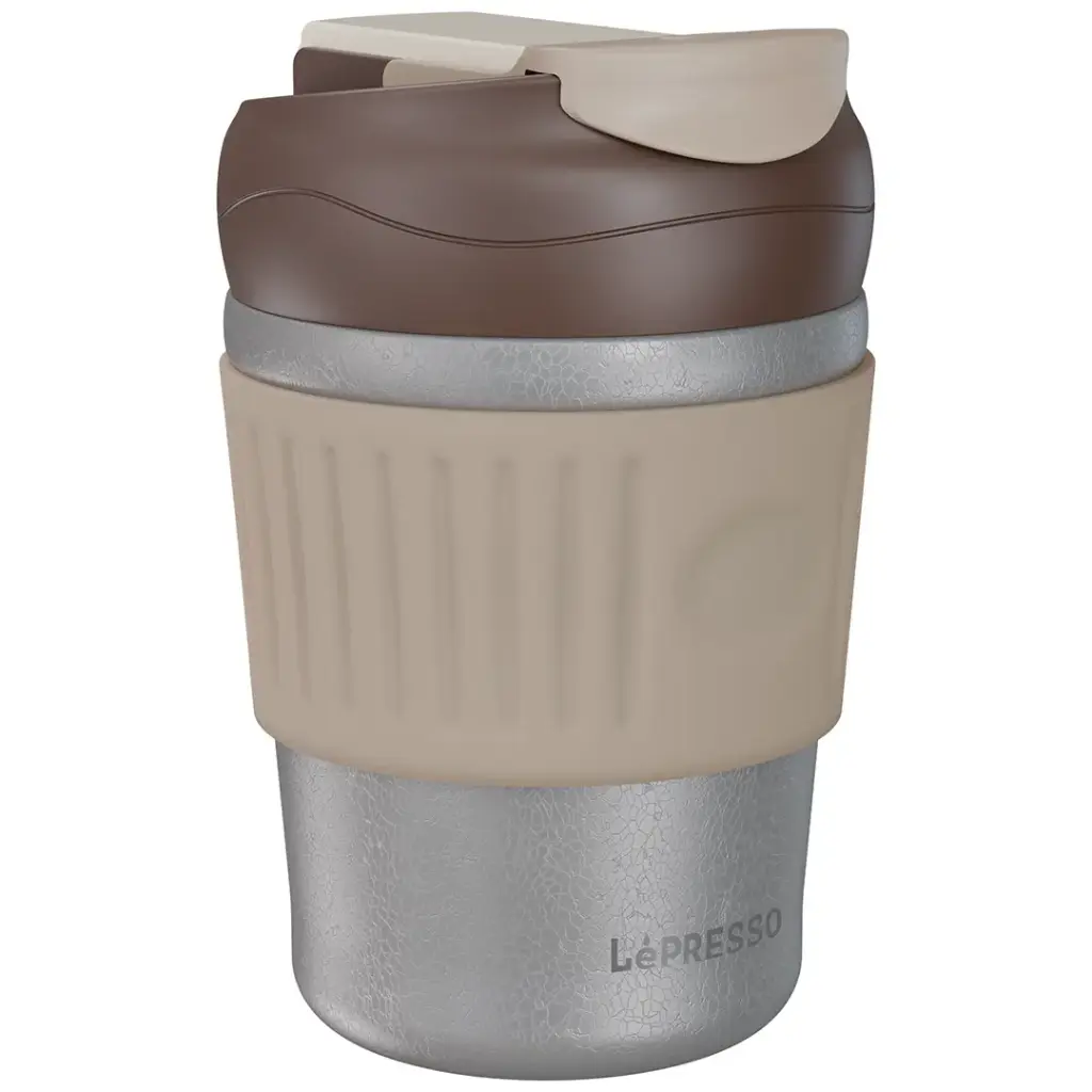 كوب حافظ للحرارة بسعة 350 مل مصنوع من الستانلس ستيل مزدوج الجدران