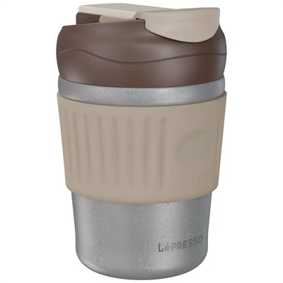 كوب حافظ للحرارة بسعة 350 مل مصنوع من الستانلس ستيل مزدوج الجدران