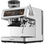 Coffee Machine with Grinder, Adjustable Grind Setting, 20 Bar Pressure, 2.8L Capacity, Cup Warming Tray, and Interactive Screen from Lepresso