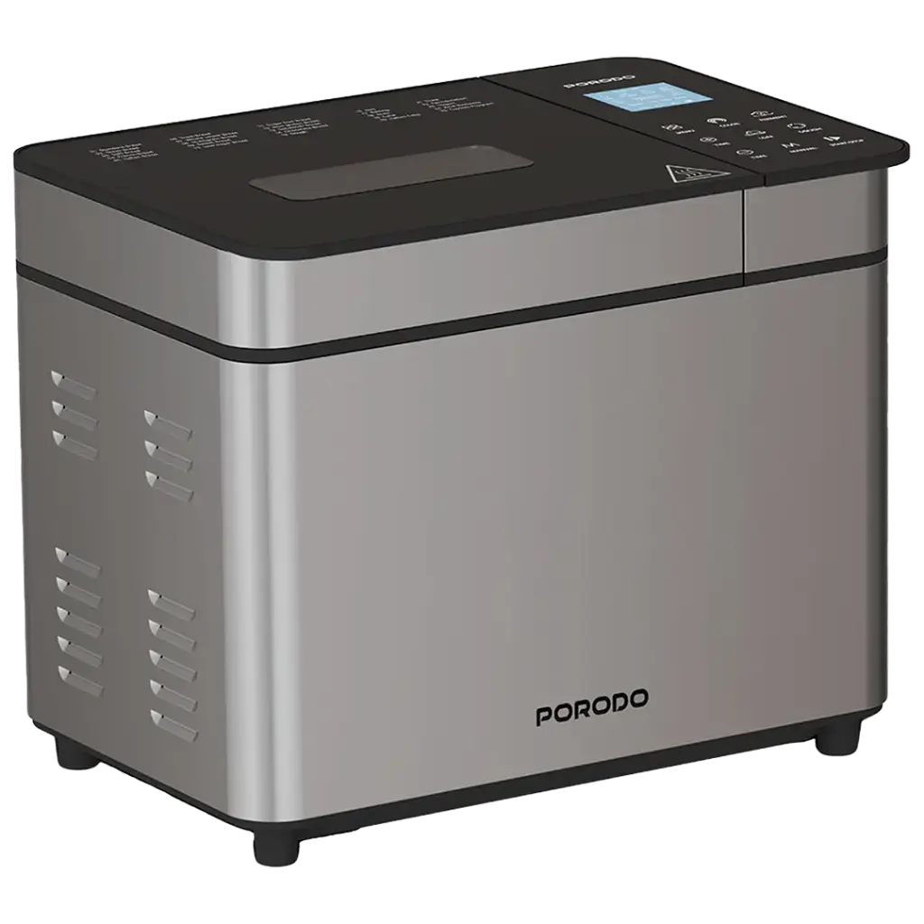 Porodo Lifestyle Khabaz Automatic Bread Maker Stainless Steel 25 Programs