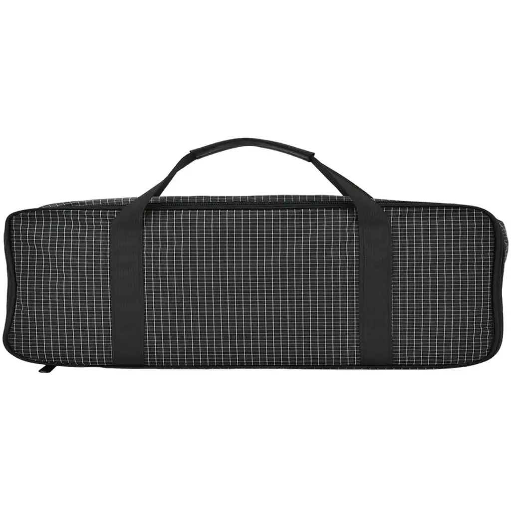 طاولة قابلة للطي مع موقدين طهي محمولة بتصميم عملي للرحلات والتخييم من Porodo