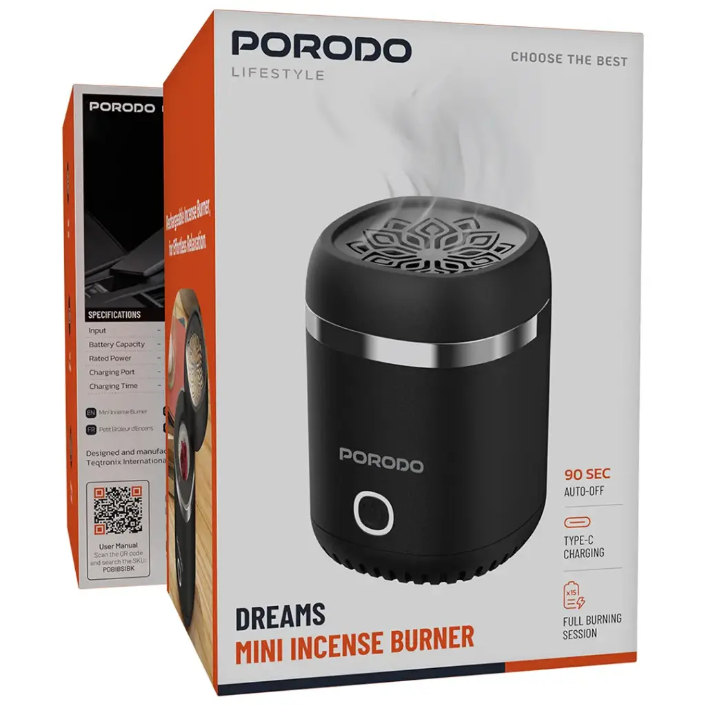 Porodo Portable Electric Incense Burner