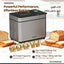 Porodo Lifestyle Khabaz Automatic Bread Maker Stainless Steel 25 Programs
