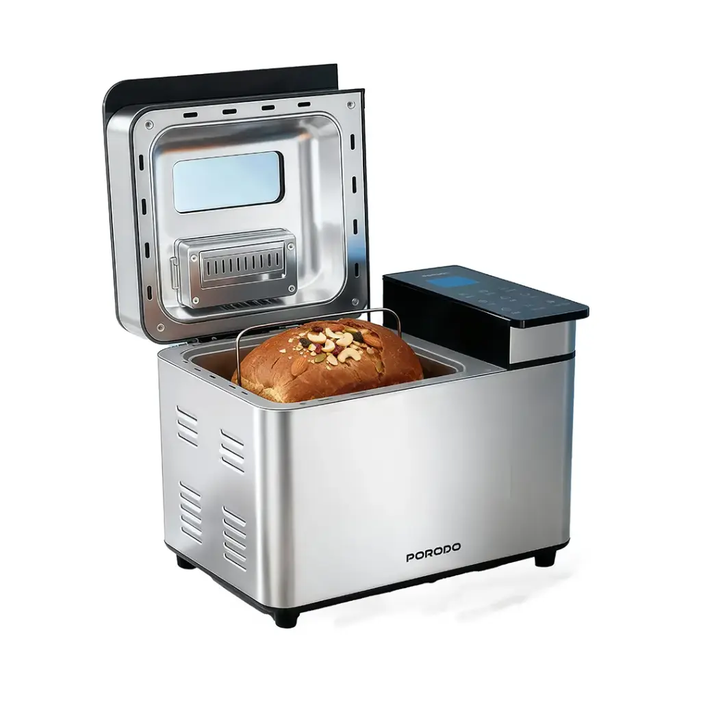 Porodo Lifestyle Khabaz Automatic Bread Maker Stainless Steel 25 Programs